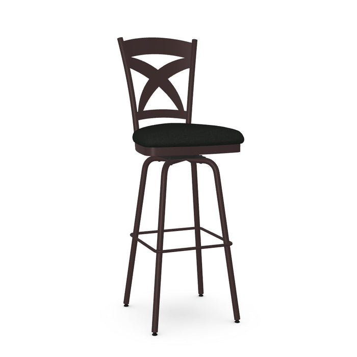 Marcus Swivel Bar Stool - Upholstered