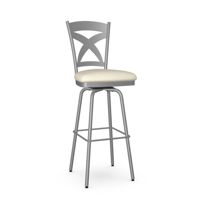 Marcus Swivel Bar Stool - Upholstered