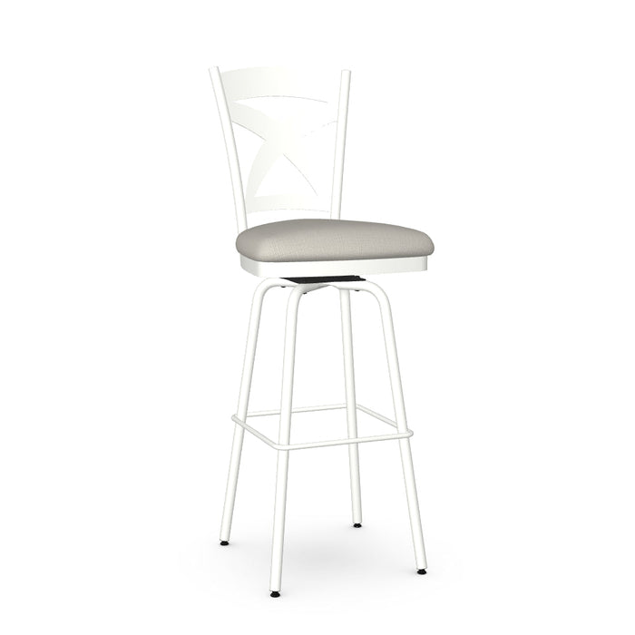 Marcus Swivel Bar Stool - Upholstered