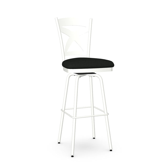 Marcus Swivel Bar Stool - Upholstered
