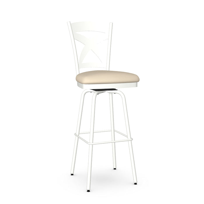 Marcus Swivel Bar Stool - Upholstered