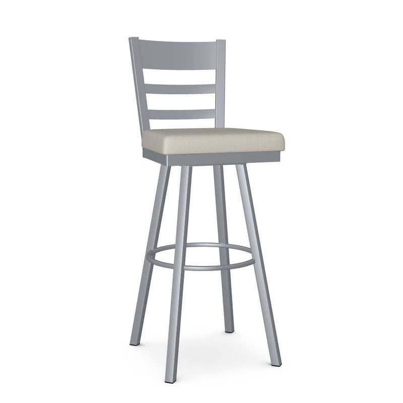 Owen Swivel Spectator Stool -Upholstered