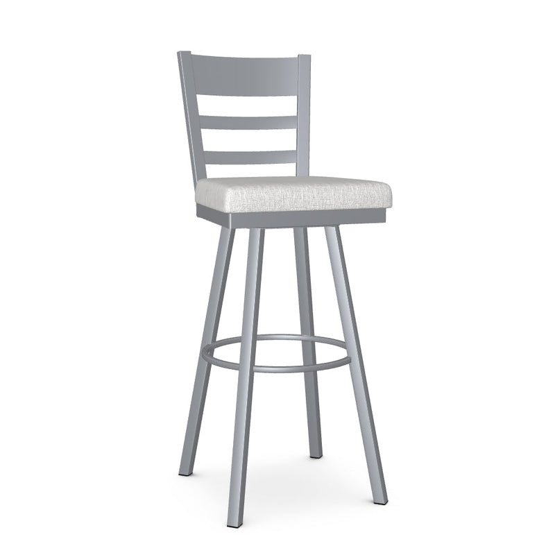 Owen Swivel Spectator Stool -Upholstered