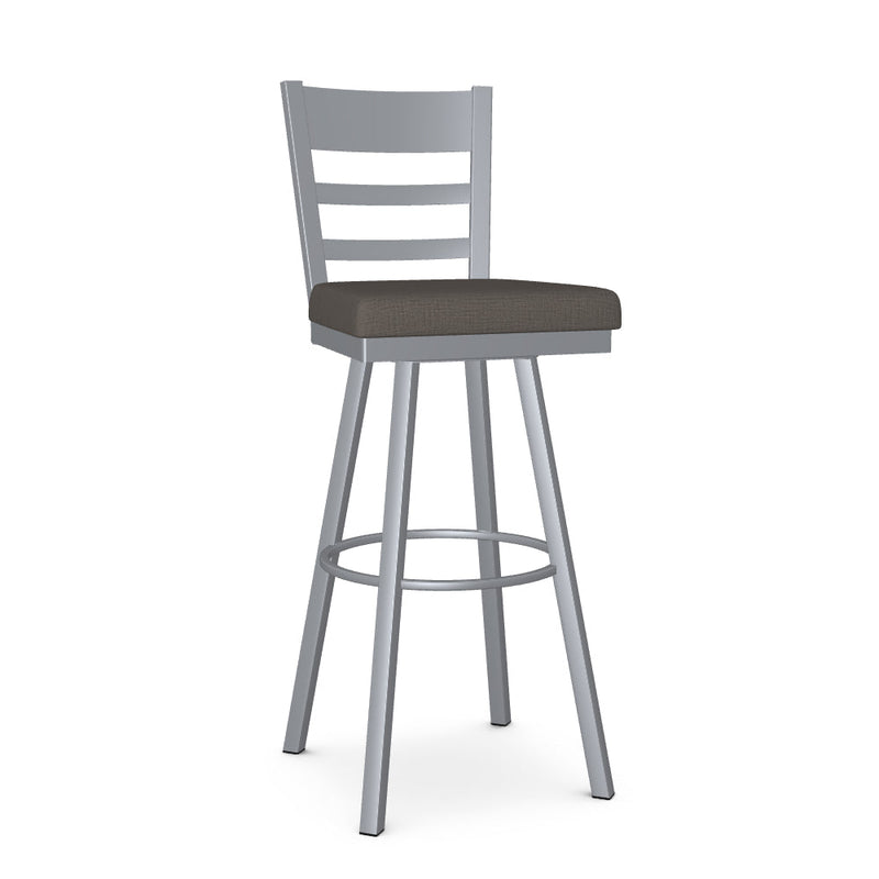 Owen Swivel Spectator Stool -Upholstered