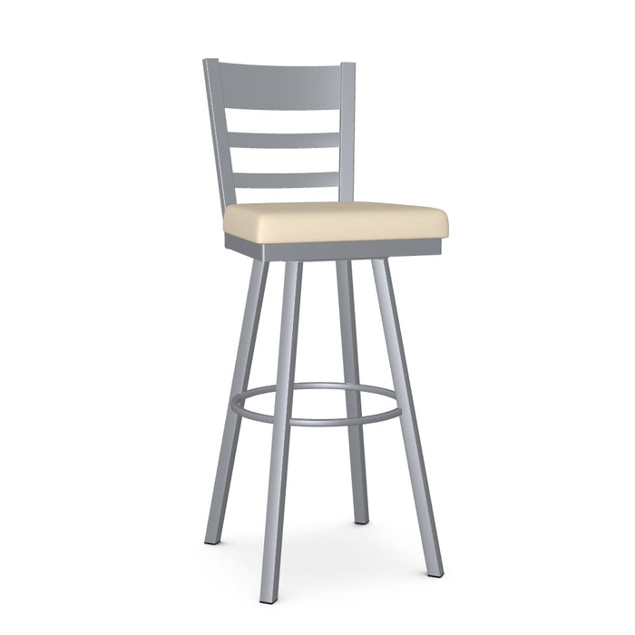 Owen Swivel Spectator Stool -Upholstered