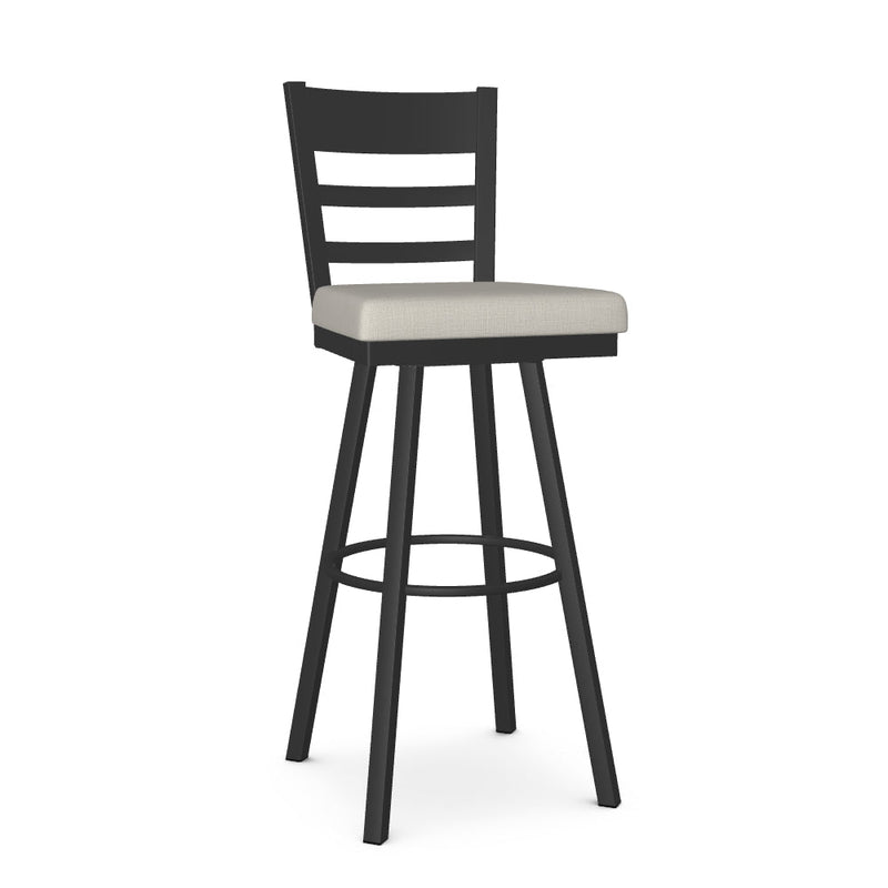 Owen Swivel Spectator Stool -Upholstered