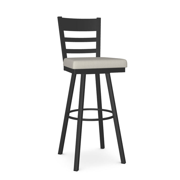 Owen Swivel Spectator Stool -Upholstered
