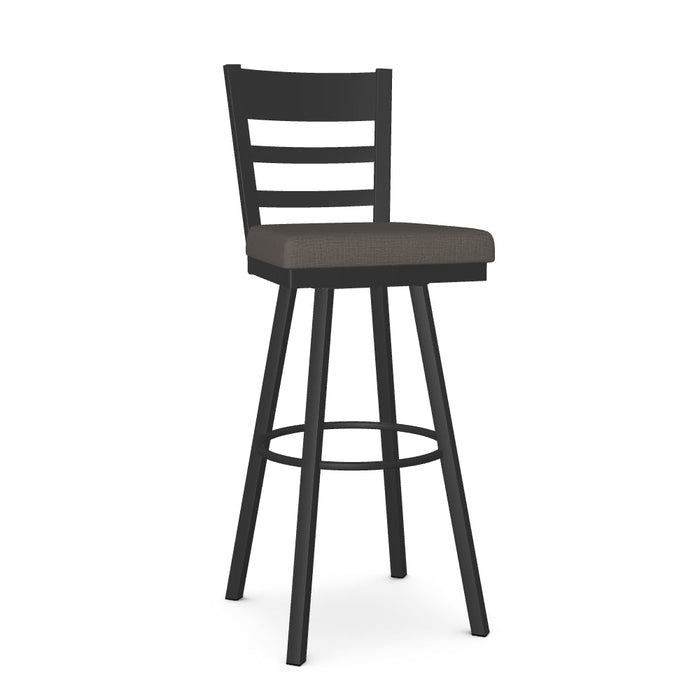 Owen Swivel Spectator Stool -Upholstered
