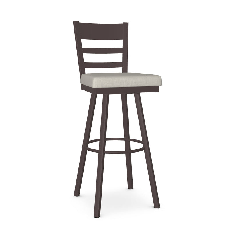 Owen Swivel Spectator Stool -Upholstered