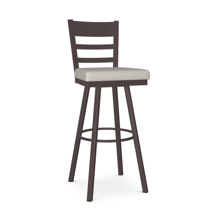 Owen Swivel Spectator Stool -Upholstered