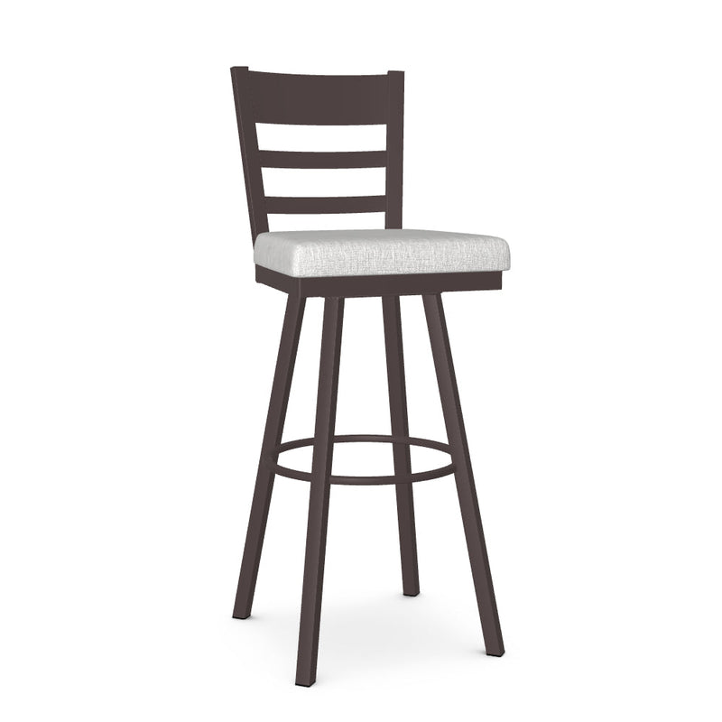 Owen Swivel Spectator Stool -Upholstered