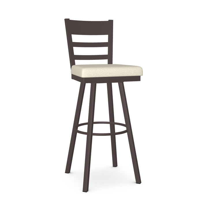 Owen Swivel Spectator Stool -Upholstered