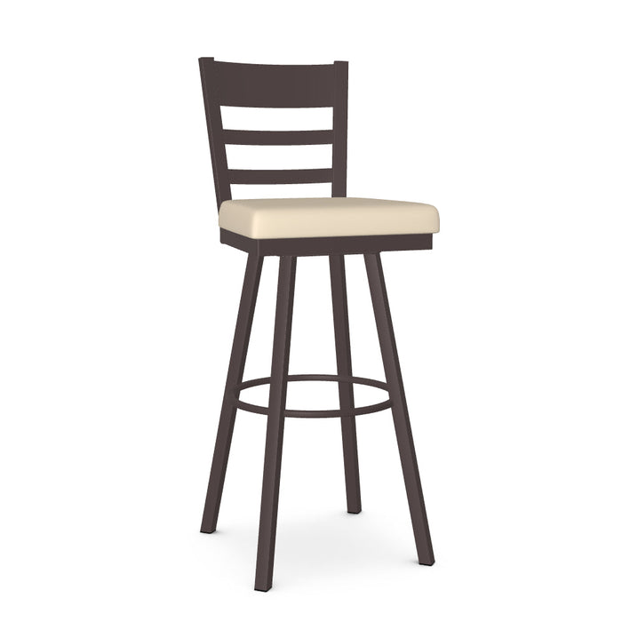 Owen Swivel Spectator Stool -Upholstered