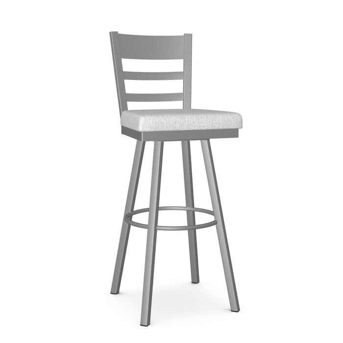 Owen Swivel Spectator Stool -Upholstered