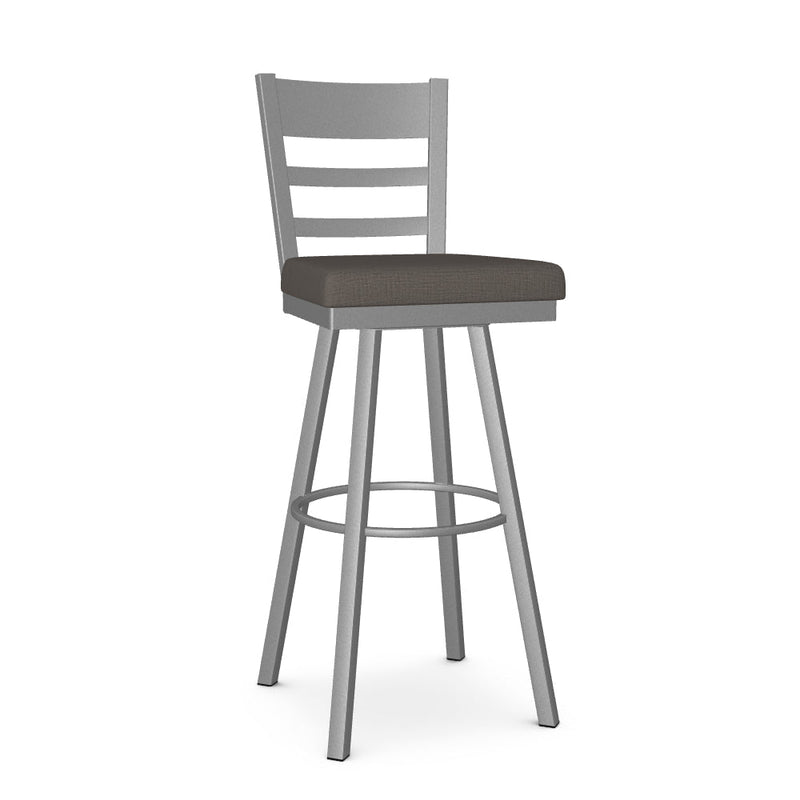 Owen Swivel Spectator Stool -Upholstered