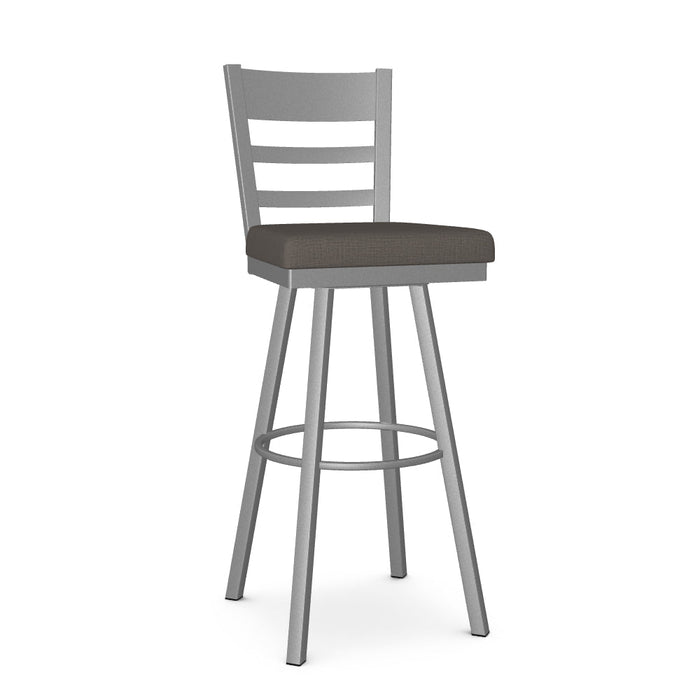 Owen Swivel Spectator Stool -Upholstered