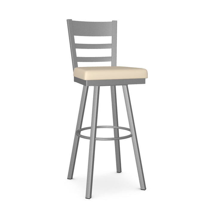 Owen Swivel Spectator Stool -Upholstered