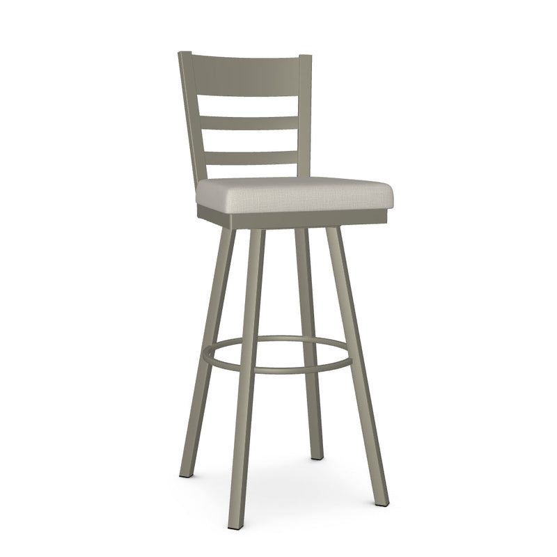 Owen Swivel Spectator Stool -Upholstered