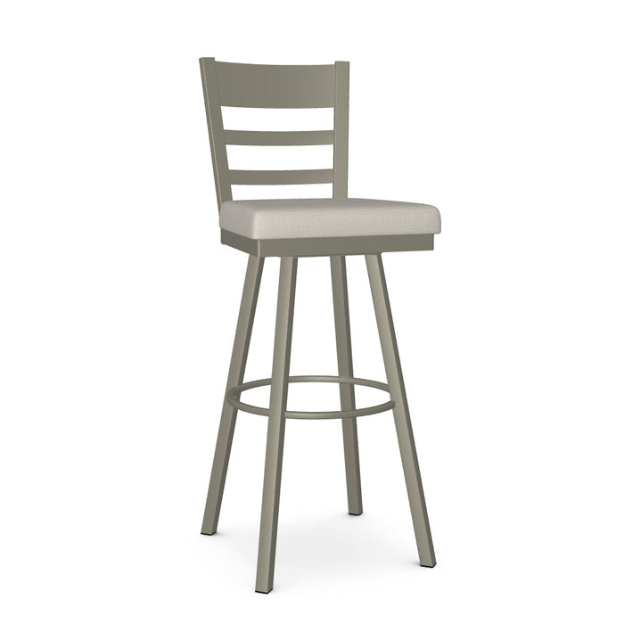 Owen Swivel Spectator Stool -Upholstered