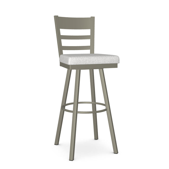 Owen Swivel Spectator Stool -Upholstered