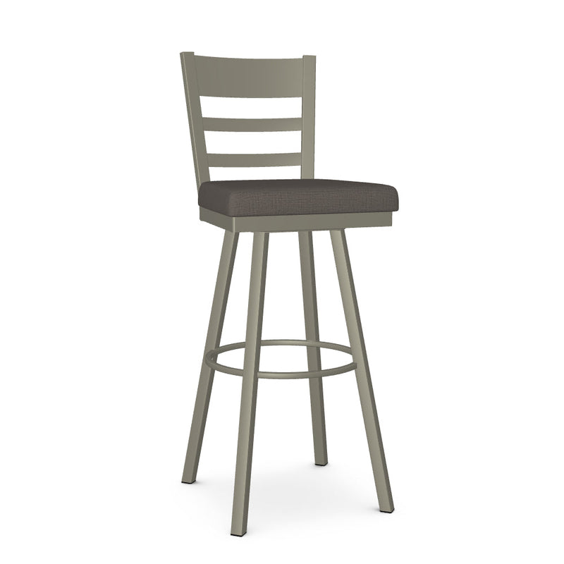 Owen Swivel Spectator Stool -Upholstered