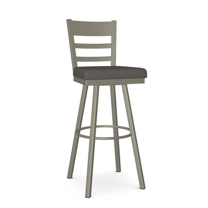 Owen Swivel Spectator Stool -Upholstered