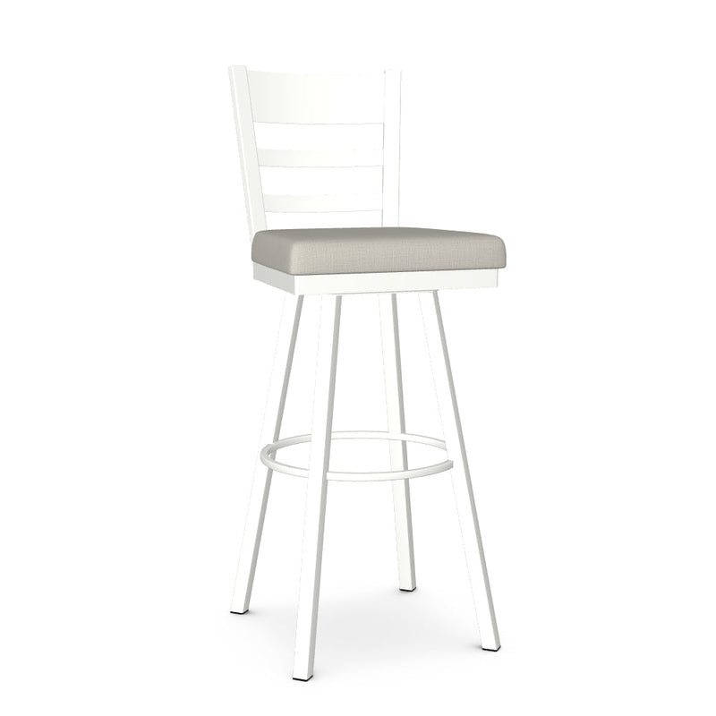 Owen Swivel Spectator Stool -Upholstered