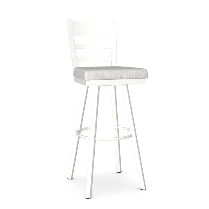 Owen Swivel Spectator Stool -Upholstered
