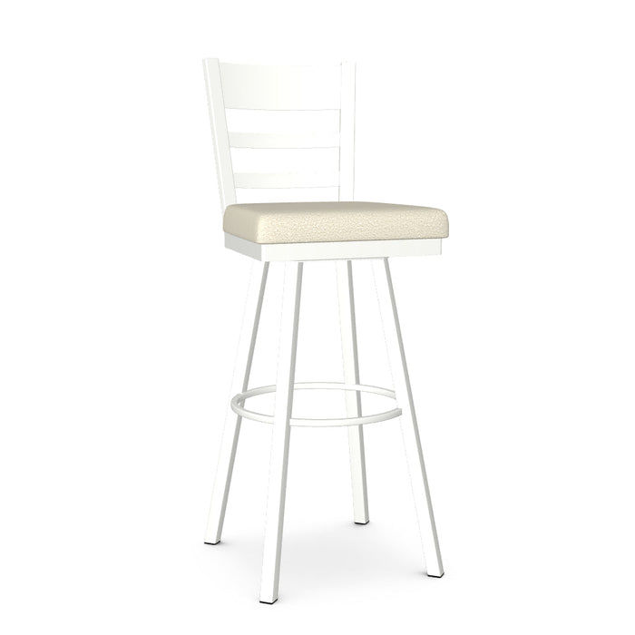 Owen Swivel Spectator Stool -Upholstered