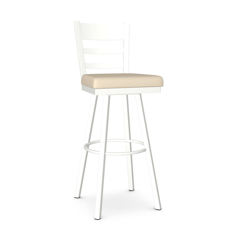 Owen Swivel Spectator Stool -Upholstered
