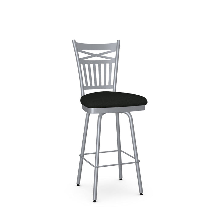 Garden Swivel Counter Stool - Upholstered
