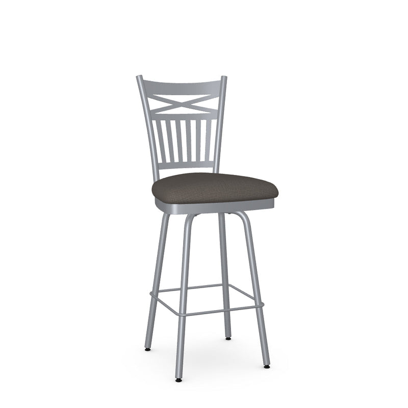 Garden Swivel Counter Stool - Upholstered