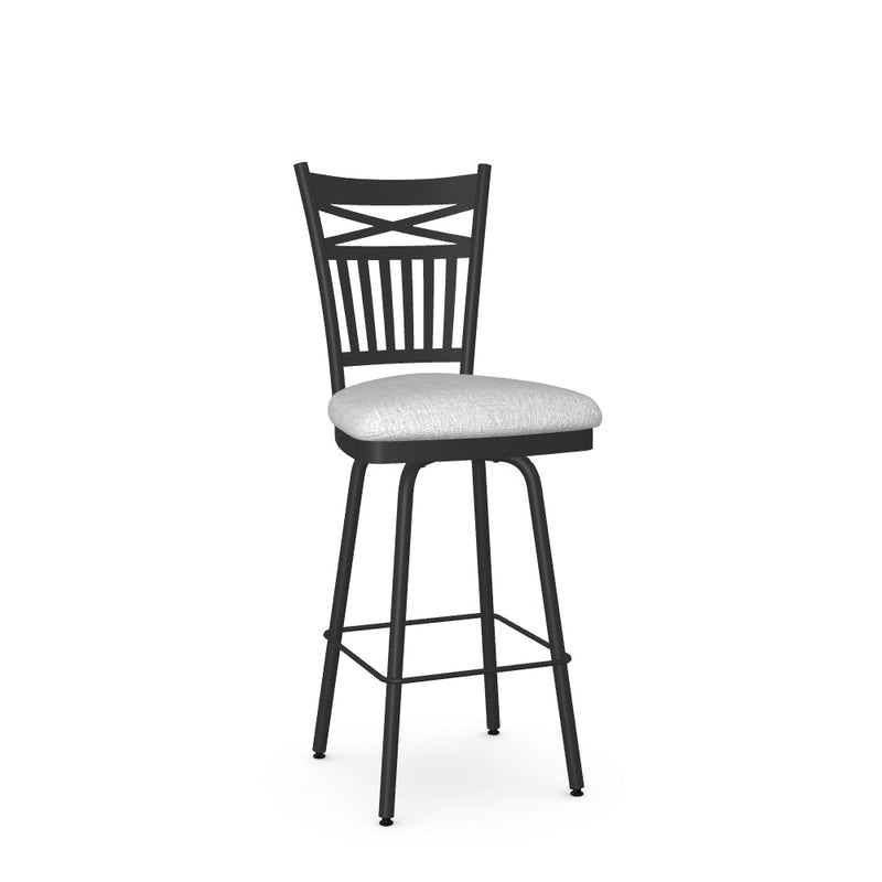 Garden Swivel Counter Stool - Upholstered