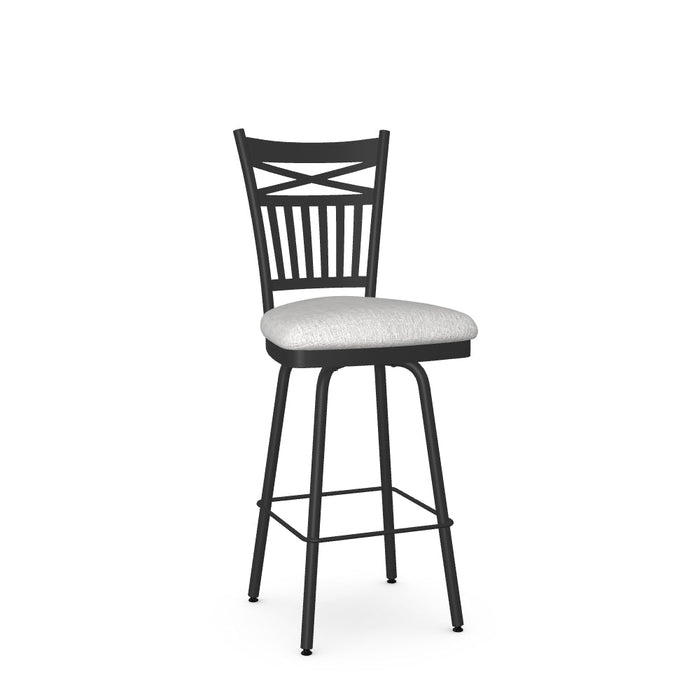 Garden Swivel Counter Stool - Upholstered