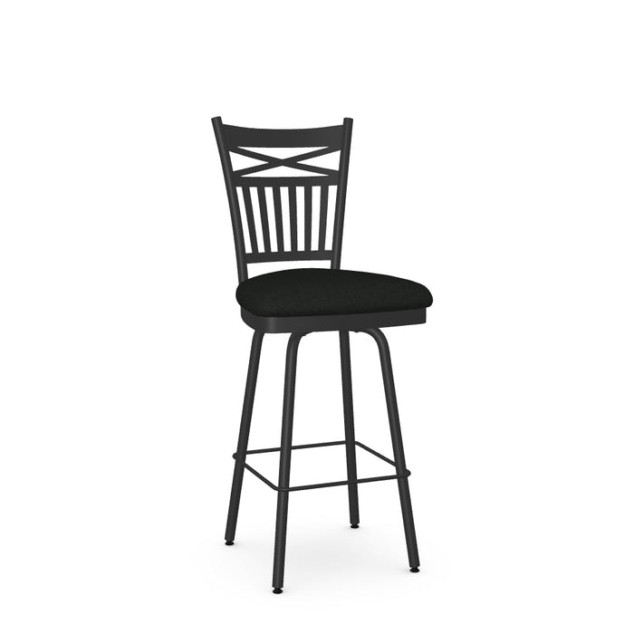 Garden Swivel Counter Stool - Upholstered