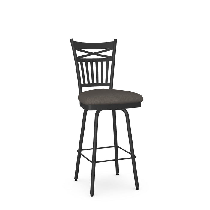 Garden Swivel Counter Stool - Upholstered