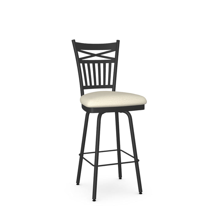 Garden Swivel Counter Stool - Upholstered
