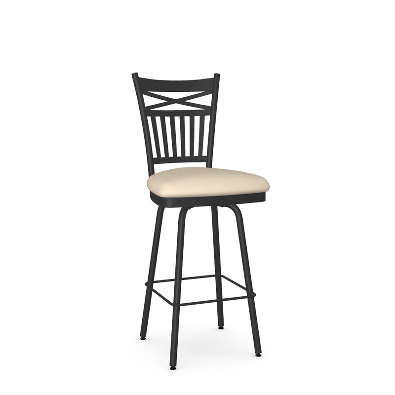 Garden Swivel Counter Stool - Upholstered