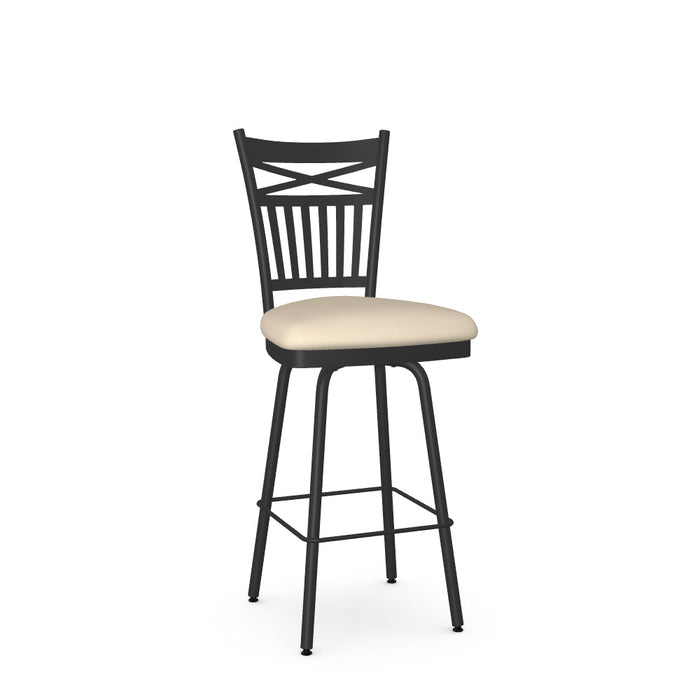 Garden Swivel Counter Stool - Upholstered