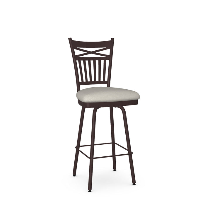 Garden Swivel Counter Stool - Upholstered