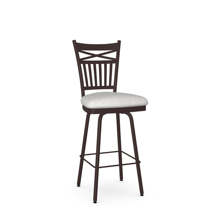 Garden Swivel Counter Stool - Upholstered