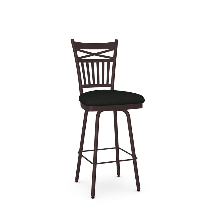 Garden Swivel Counter Stool - Upholstered