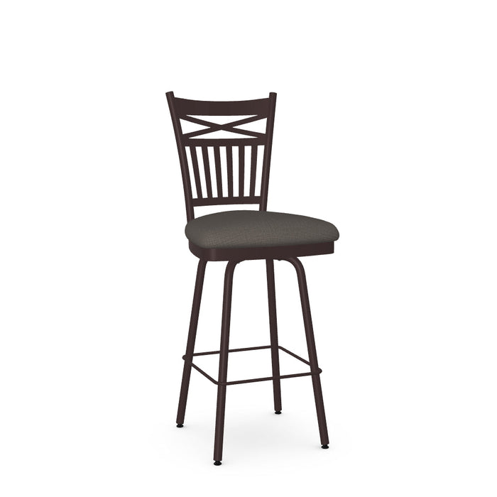 Garden Swivel Counter Stool - Upholstered
