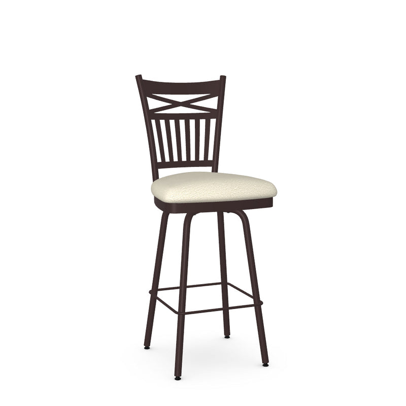 Garden Swivel Counter Stool - Upholstered