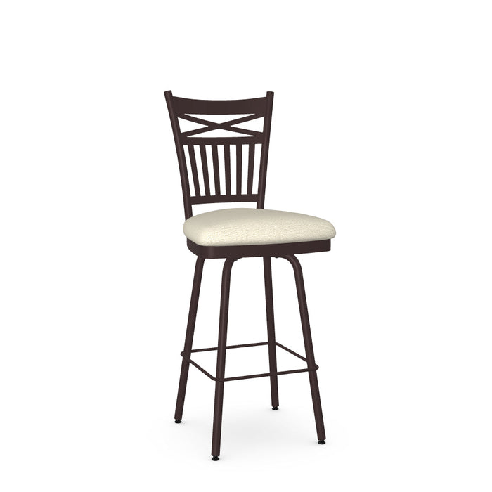 Garden Swivel Counter Stool - Upholstered