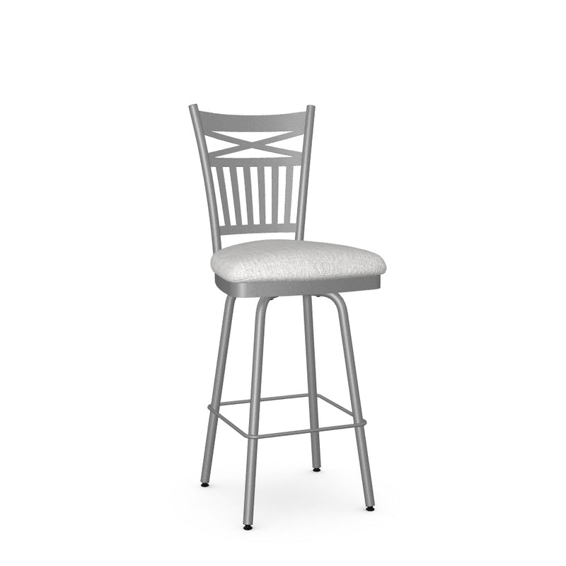Garden Swivel Counter Stool - Upholstered