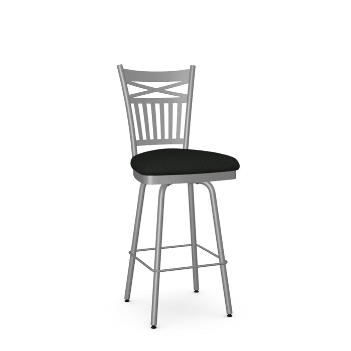 Garden Swivel Counter Stool - Upholstered