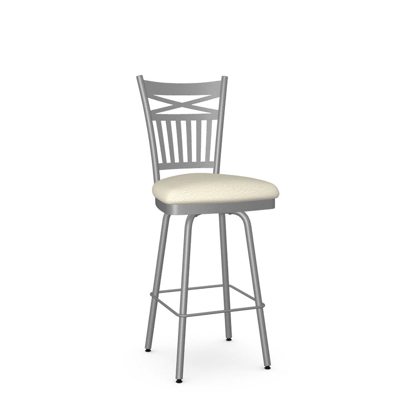 Garden Swivel Counter Stool - Upholstered