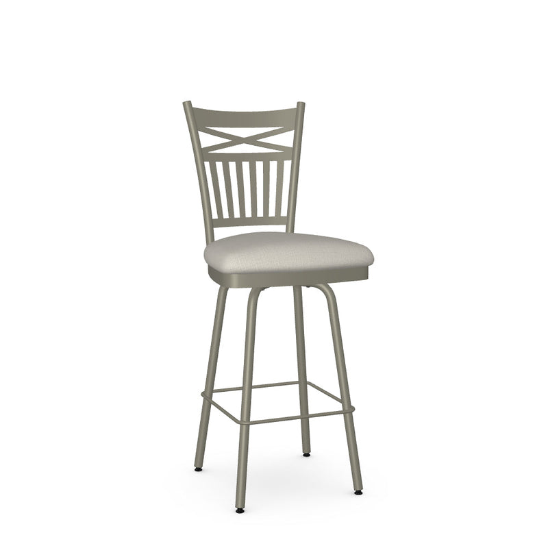 Garden Swivel Counter Stool - Upholstered