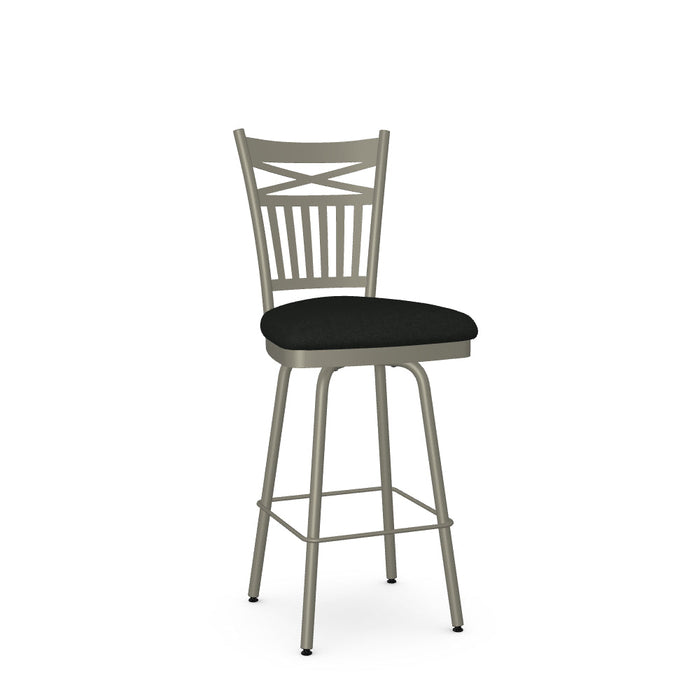 Garden Swivel Counter Stool - Upholstered